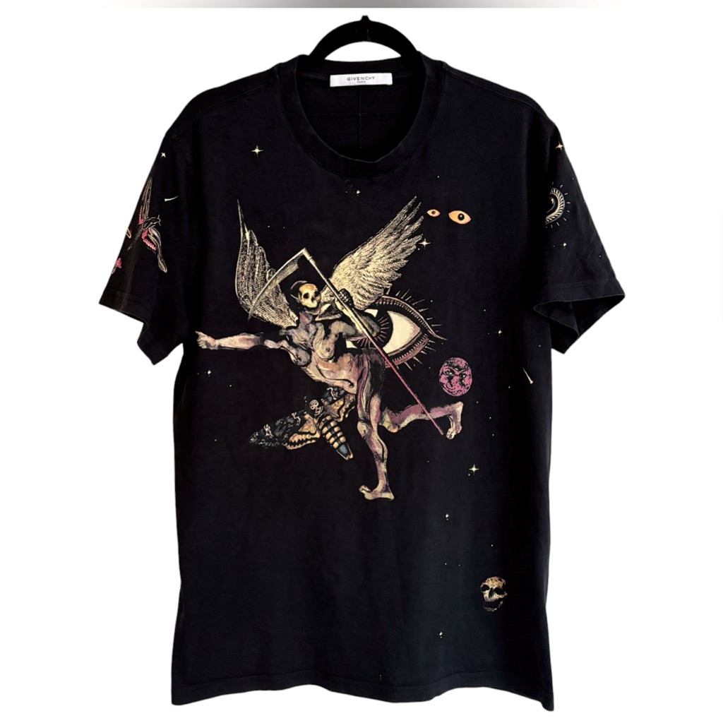 Givenchy Black Mens/Unisex Underworld Tee Size Large Rare